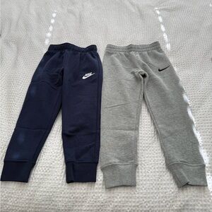 Nike Kids' Navy and Gray Joggers bundle brand nee